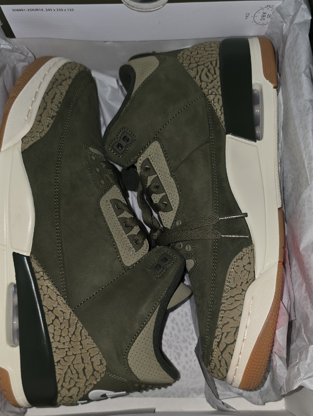 Nike Air Jordan 3 Retro sneakers in the "Family Affair"